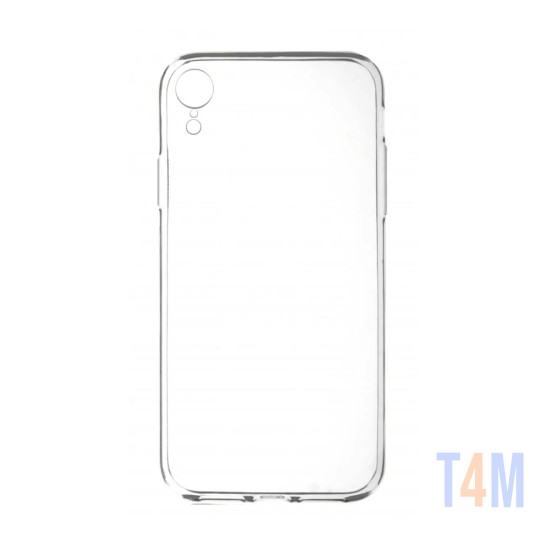 Capa de Silicone Macio para Apple iPhone XR Transparente